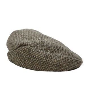 Dobbs Fifth Avenue New York Mens Plaid Wool Ascot Drivers Cap Hat